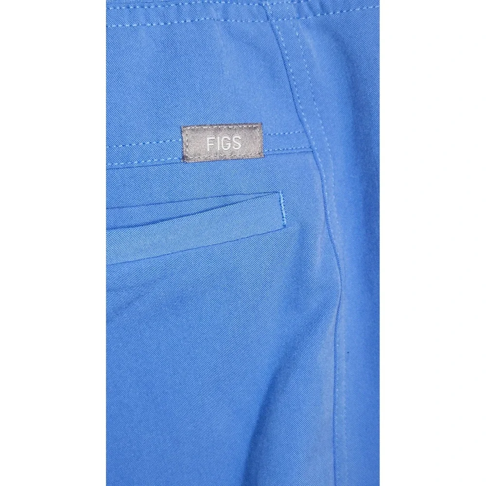 FIGS T2001 Technical Collection Blue Cargo Scrub Pants Mens‎ Medium M Tapered